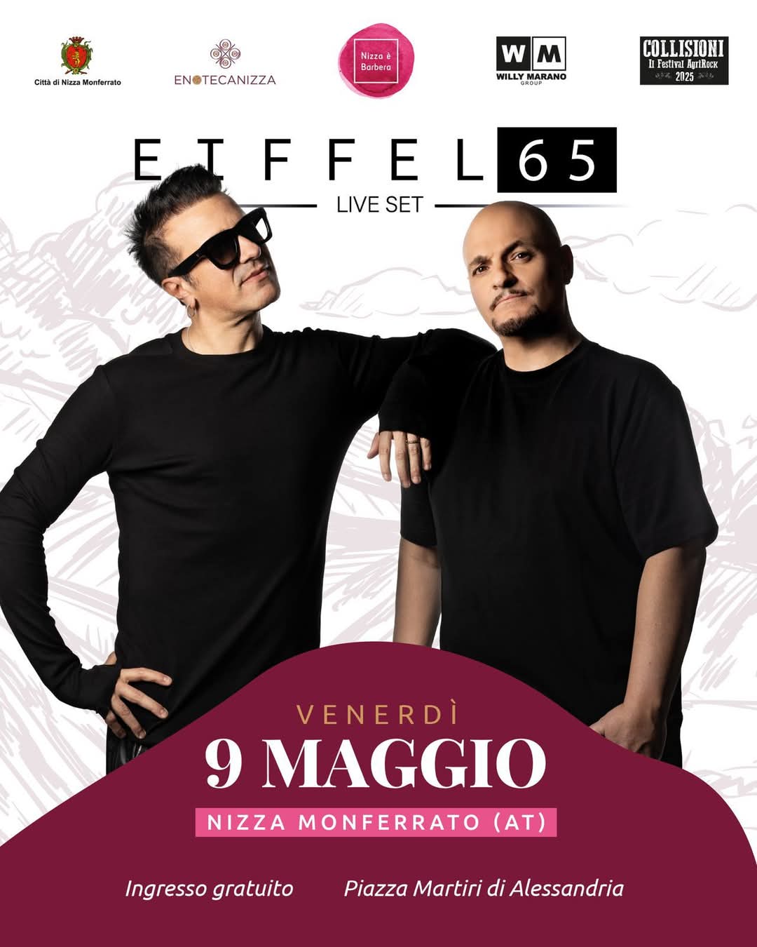 Eiffel 65 LIVE SET - VIA ROMA 2, Nizza Monferrato (AT) - 