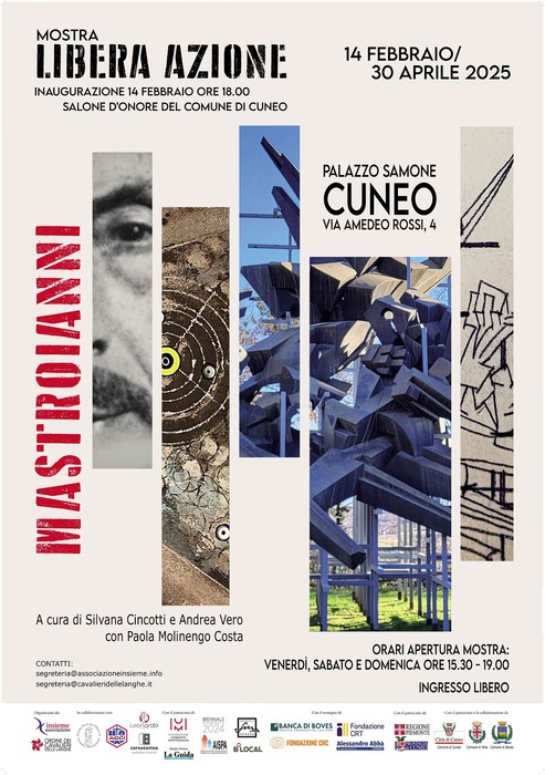 Mostra | LIBERA AZIONE - via Roma 28, Cuneo (CN) - 
Cuneo celebra Umberto Mastroianni, uno dei massimi scultori del secondo Novecento italiano, con una mostra dedicata alla sua vita, alla sua opera e a...