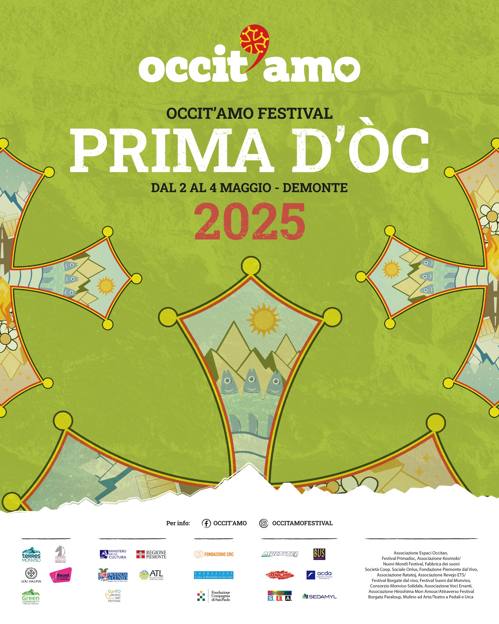 Fiera di Prima D'Oc - Piazza Renzo Spada , Demonte (CN) -
Prima D’ÒC apre ufficialmente il tempo della festa!
Dal 2 al 4 maggio 2025, Demonte torna a essere il cuore pulsante della musica e della cultura...